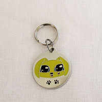 GoPet Yellow Puppy - Small Dog Id Tag