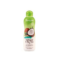 TropiClean Medicated Oatmeal & Tea Tree Pet Shampoo - 355ml