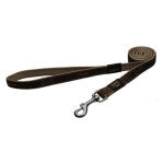 Rogz Small Dog Fixed Lead - Bronze Bone