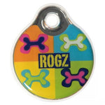 Rogz Resin PopArt - Large Dog Id Tag
