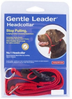 Gentle Leader Headcollar - Red - Various Sizes