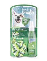 Tropiclean Fresh Tri-Floss Ball - Dental Rope Toy