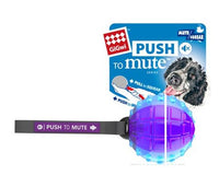 GiGwi Regular Ball - Push To Mute Series - Purple/Blue