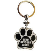 Who Rescued Who? - Key Chain