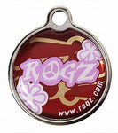 Rogz Choc Fem - Large Dog Id Tag
